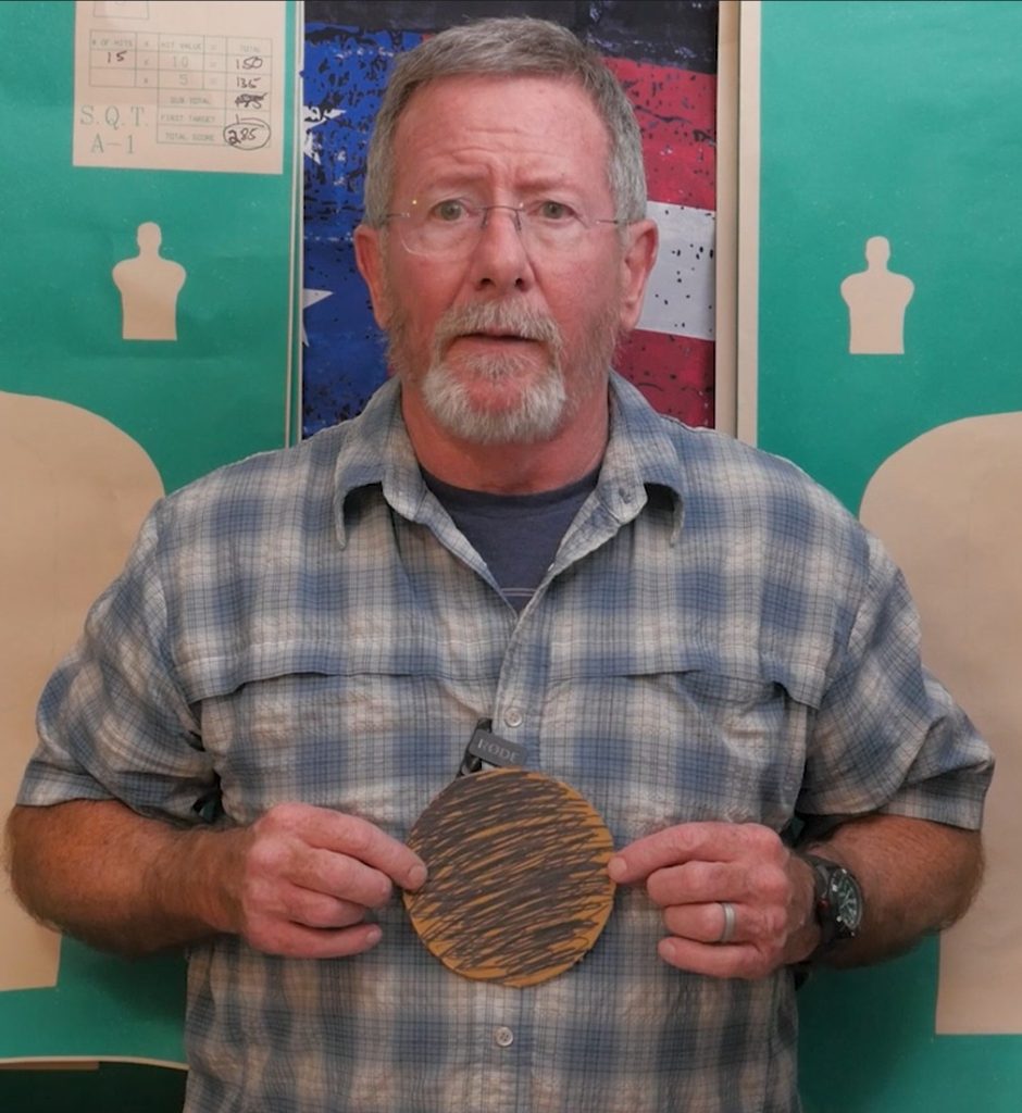 5 Inch Circle on Chest